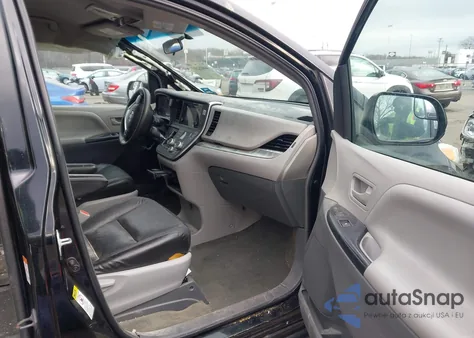 2015 Toyota Sienna L 7 Passenger из США, поврежденный, VIN 5TDZK3DC3FS595245